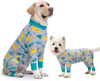 Dog Recovery Suit After Surgery Female Male, Medium Large Dog Neuter Shirt Cone Alternatives Prevent Licking Surgical Onesies (Strawberry, 3XL)
