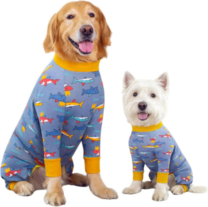 Dog Recovery Suit After Surgery Female Male, Medium Large Dog Neuter Shirt Cone Alternatives Prevent Licking Surgical Onesies (Strawberry, 3XL)