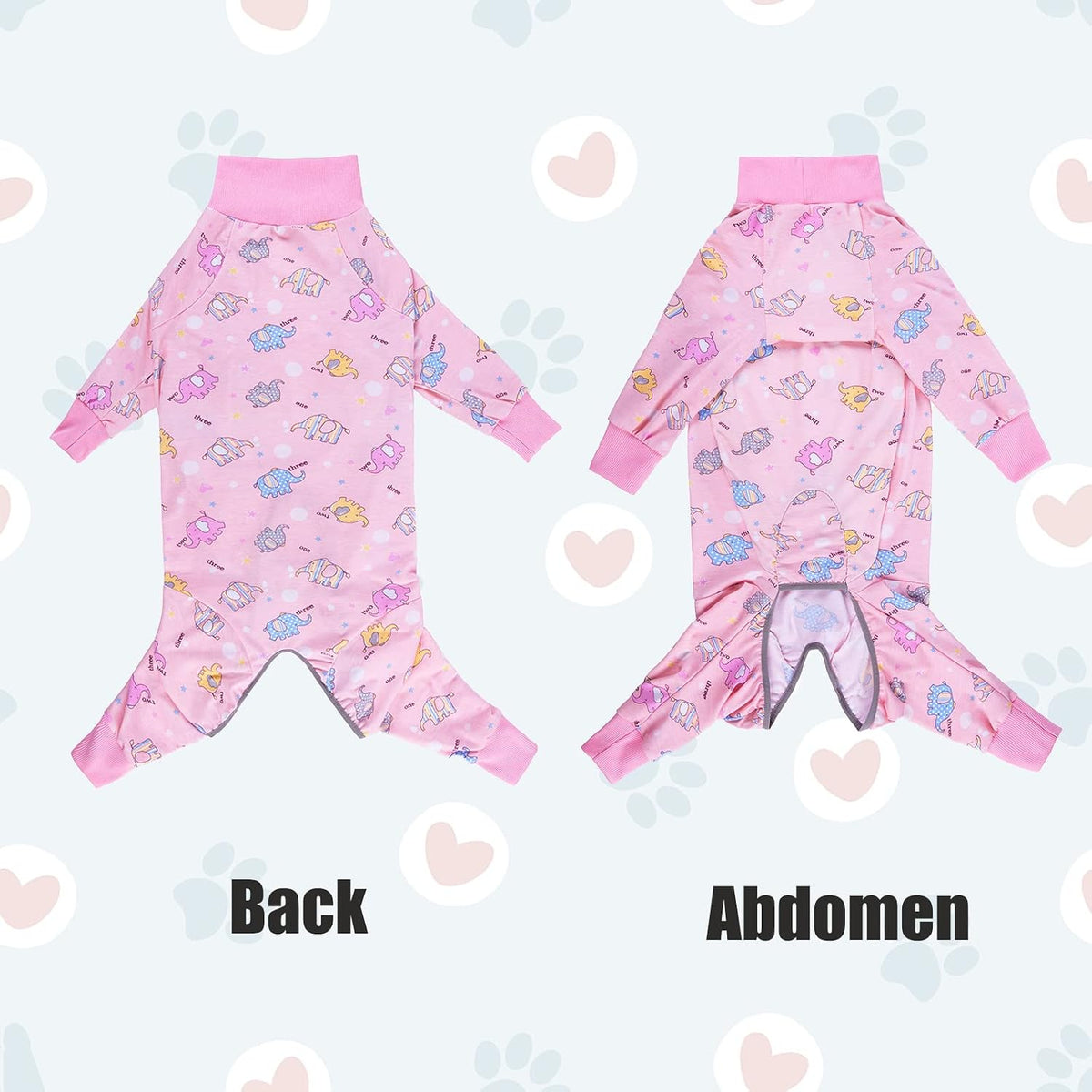 Dog Recovery Suit After Surgery Female Male, Medium Large Dog Neuter Shirt Cone Alternatives Prevent Licking Surgical Onesies (Strawberry, 3XL)