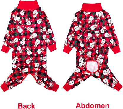 Dog Recovery Suit After Surgery Female Male, Medium Large Dog Neuter Shirt Cone Alternatives Prevent Licking Surgical Onesies (Strawberry, 3XL)