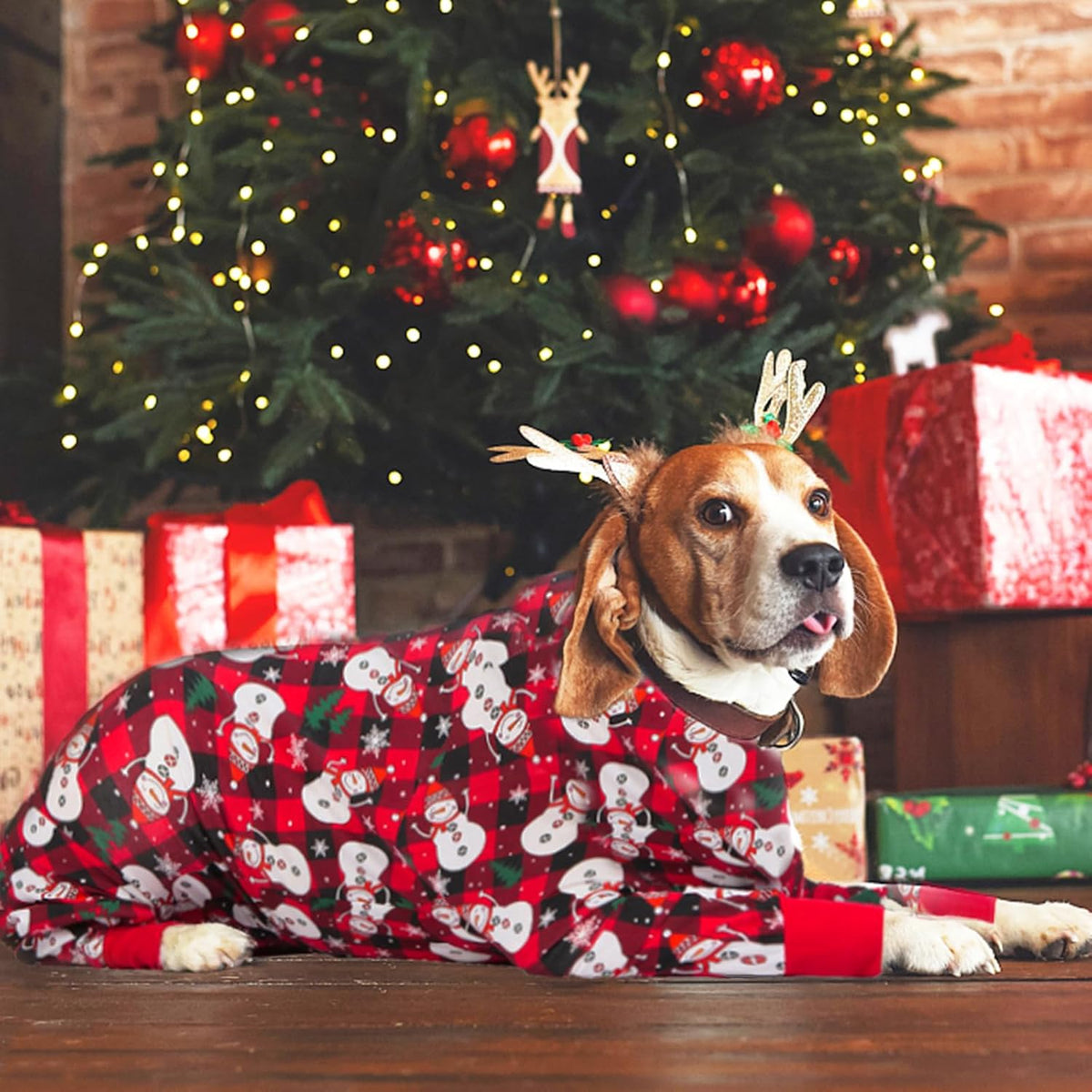 Dog Recovery Suit After Surgery Female Male, Medium Large Dog Neuter Shirt Cone Alternatives Prevent Licking Surgical Onesies (Strawberry, 3XL)