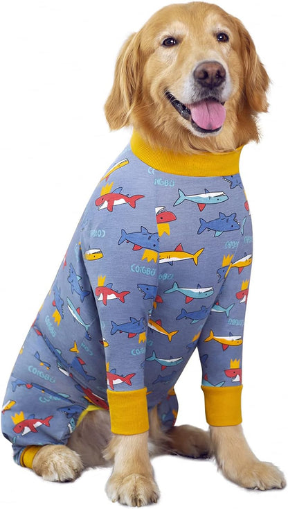 Dog Recovery Suit After Surgery Female Male, Medium Large Dog Neuter Shirt Cone Alternatives Prevent Licking Surgical Onesies (Strawberry, 3XL)