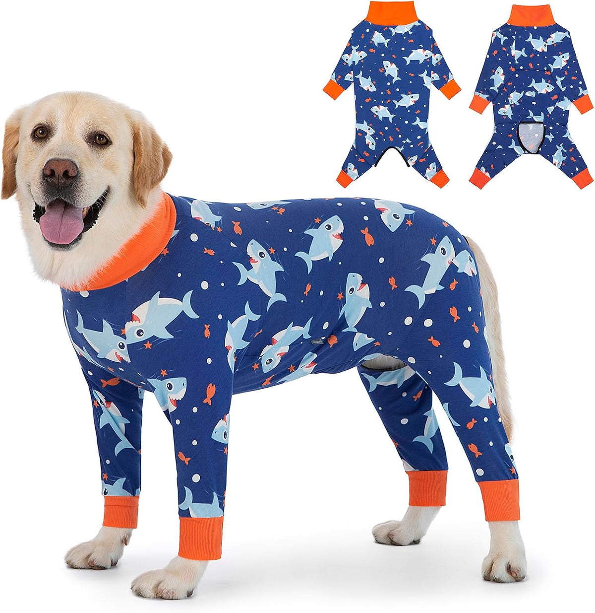Dog Recovery Suit After Surgery Female Male, Medium Large Dog Neuter Shirt Cone Alternatives Prevent Licking Surgical Onesies (Strawberry, 3XL)