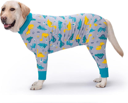 Dog Recovery Suit After Surgery Female Male, Medium Large Dog Neuter Shirt Cone Alternatives Prevent Licking Surgical Onesies (Strawberry, 3XL)