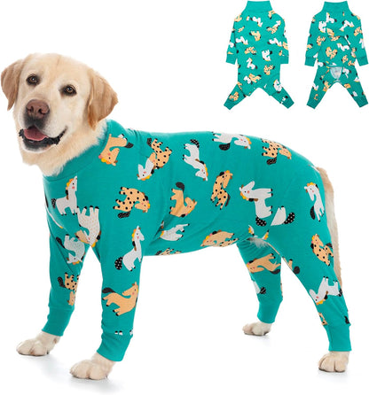 Dog Recovery Suit After Surgery Female Male, Medium Large Dog Neuter Shirt Cone Alternatives Prevent Licking Surgical Onesies (Strawberry, 3XL)
