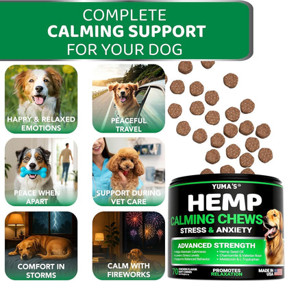 Glucosamine for Dogs - 240 Chews - Hip & Joint Supplement for Dogs