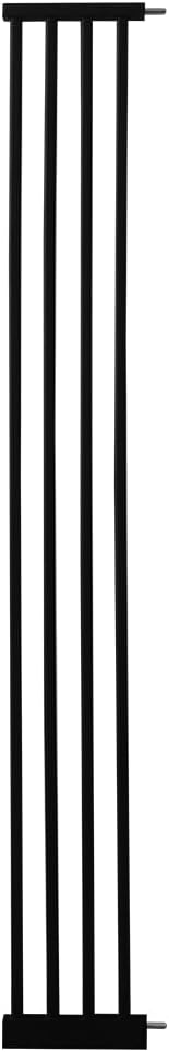 Lumizone Extra Tall Cat Gate 61.02" High Pressure Mounted Extra Wide 30.12"-34.05" (17Sizes) 1.37" Gap No Drilling Auto-Close Tall Pet Gate for Dogs (Black, 30.12"-34.05" W)