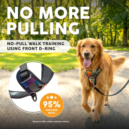 Embark No Pull Dog Harness, Reflective Adjustable Training Vest, No Choke