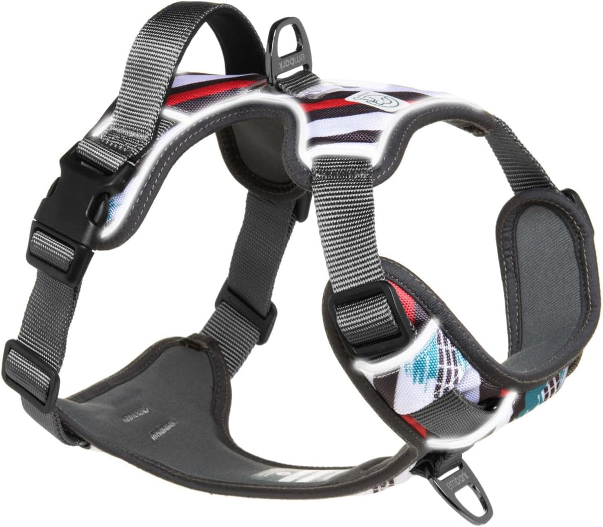 Embark No Pull Dog Harness, Reflective Adjustable Training Vest, No Choke