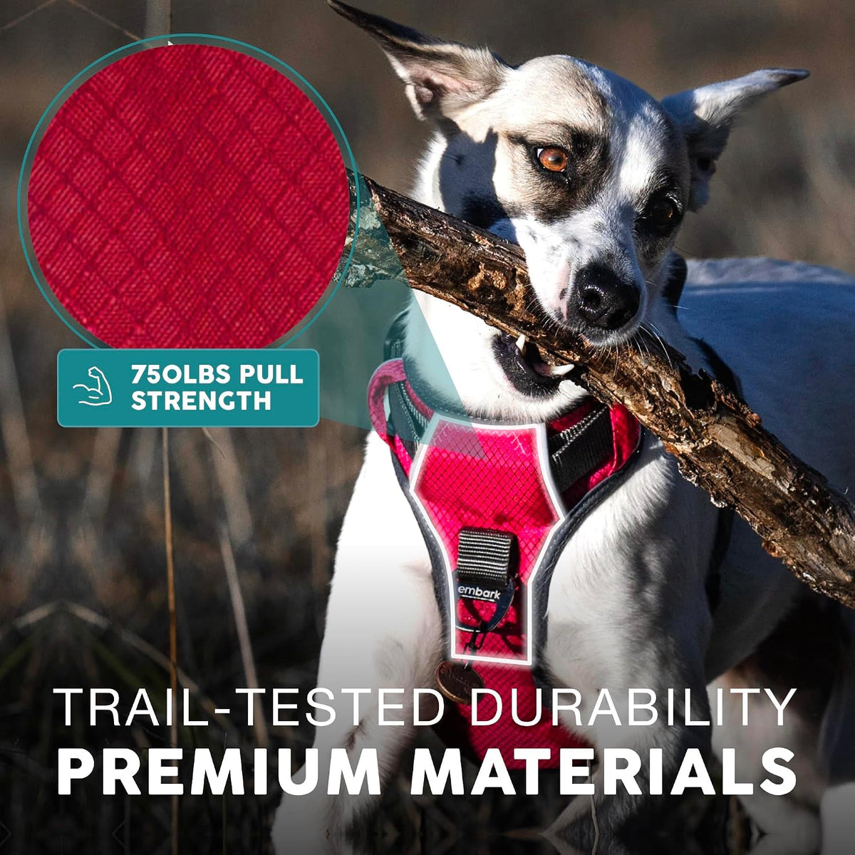 Embark No Pull Dog Harness, Reflective Adjustable Training Vest, No Choke