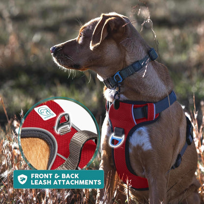Embark No Pull Dog Harness, Reflective Adjustable Training Vest, No Choke