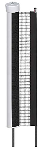 Kidkusion Retractable Driveway Guard | Adjustable Up to 12 Ft. | Visual Boundary for Playtime Safety | Black | Made in USA