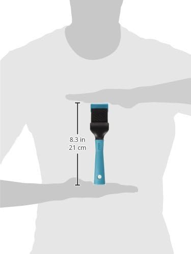 Master Grooming Tools Double-Sided Hard Flexible Slicker Brushes — Versatile Brushes for Grooming Dogs - Green, 8"L x 4"W, Large, Teal
