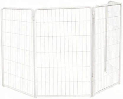 FXW Homeplus Unleashed Indoor Dog Playpen - Stress-Free and Safe Play, Heavy Duty 24 Inch 6 Panels Dog Pen for Puppy and Small Dogs, Black│Patented