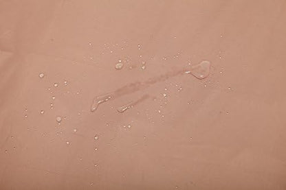 Dog Bed Cover – Waterproof Cover for Dog Bed – Heavy Duty, Machine Washable Zippered Liner – Durable, USA-Made Fabric for Pets – Ideal Pet Bedding Protector for Accidents and Messes - Medium (Tan)