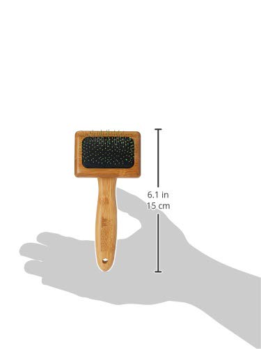 Bamboo Groom Soft Slicker Brush Medium