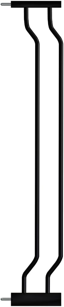 Fairy Baby Extra Wide Baby Gate Black 57.5-62 Inch Wide, Walk Through Pressure Mounted No Drill for Doorways, Long and Large Tension Dog Gates for Pet and Kids