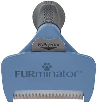 FURminator Large Dog Undercoat deShedding Tool for Long Hair, Reduces Loose Hair From Shedding