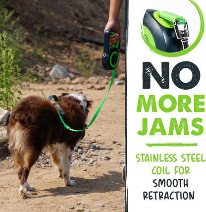 Retractable Dog Leash 2.0, 16 Ft, for Medium Dogs, Heavy Duty