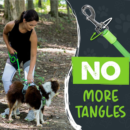 Retractable Dog Leash 2.0, 16 Ft, for Medium Dogs, Heavy Duty