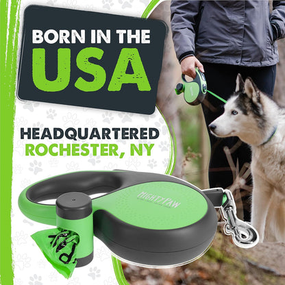 Retractable Dog Leash 2.0, 16 Ft, for Medium Dogs, Heavy Duty
