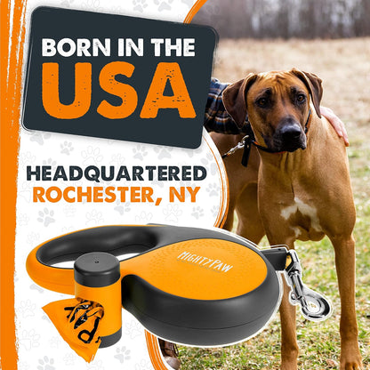 Retractable Dog Leash 2.0, 16 Ft, for Medium Dogs, Heavy Duty