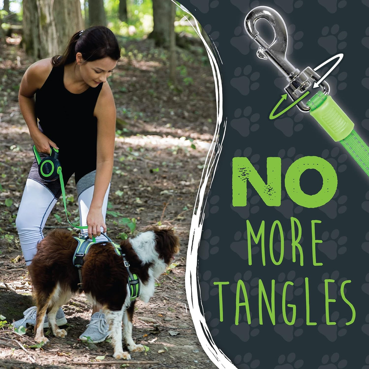 Retractable Dog Leash 2.0, 16 Ft, for Medium Dogs, Heavy Duty