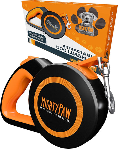 Retractable Dog Leash 2.0, 16 Ft, for Medium Dogs, Heavy Duty