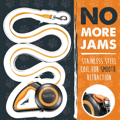 Retractable Dog Leash 2.0, 16 Ft, for Medium Dogs, Heavy Duty