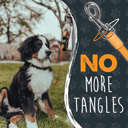 Retractable Dog Leash 2.0, 16 Ft, for Medium Dogs, Heavy Duty