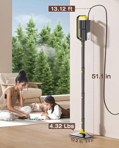 Steam Cleaner, 10-in-1 Detachable Handheld Steam Mop for Multi-Surface