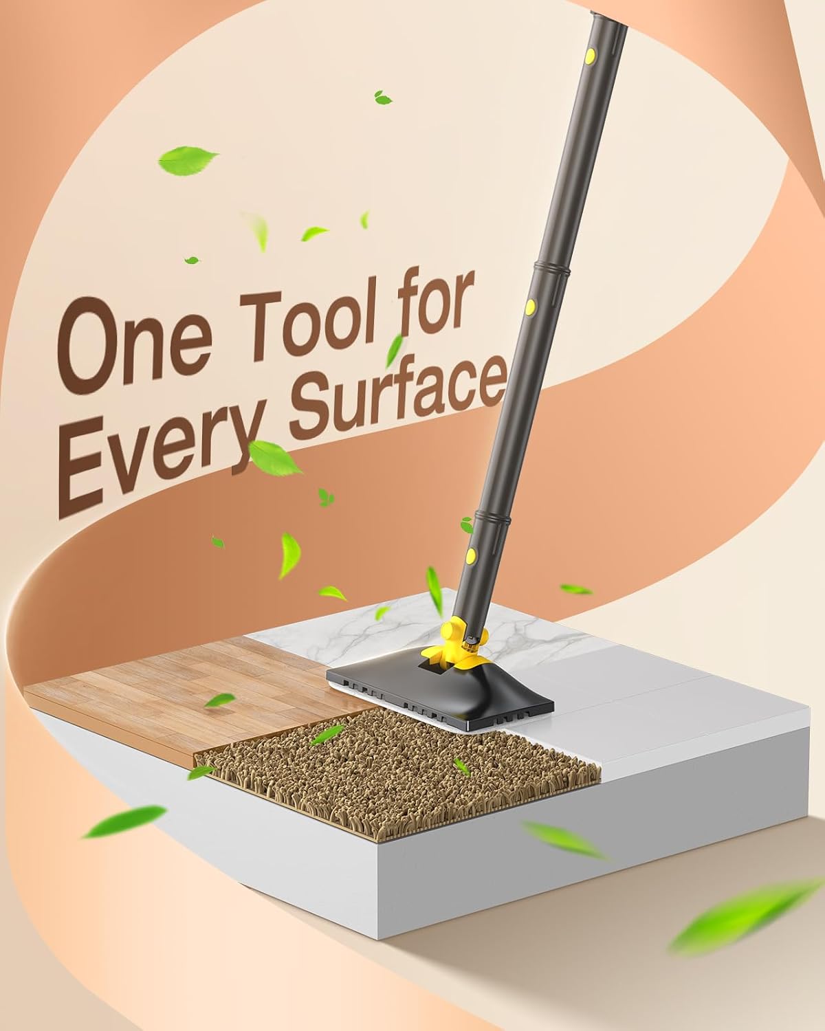 Steam Cleaner, 10-in-1 Detachable Handheld Steam Mop for Multi-Surface