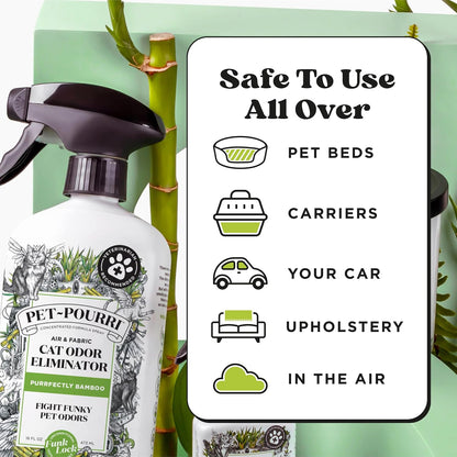 Pet- Smell Ya Litter Cat Litter Deodorizer Spray, Bamboo 10 Ml
