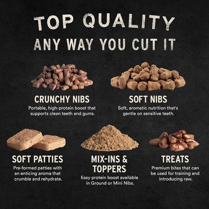 Freeze Dried Dog Treats, Rabbit Bites, 2 oz Bag