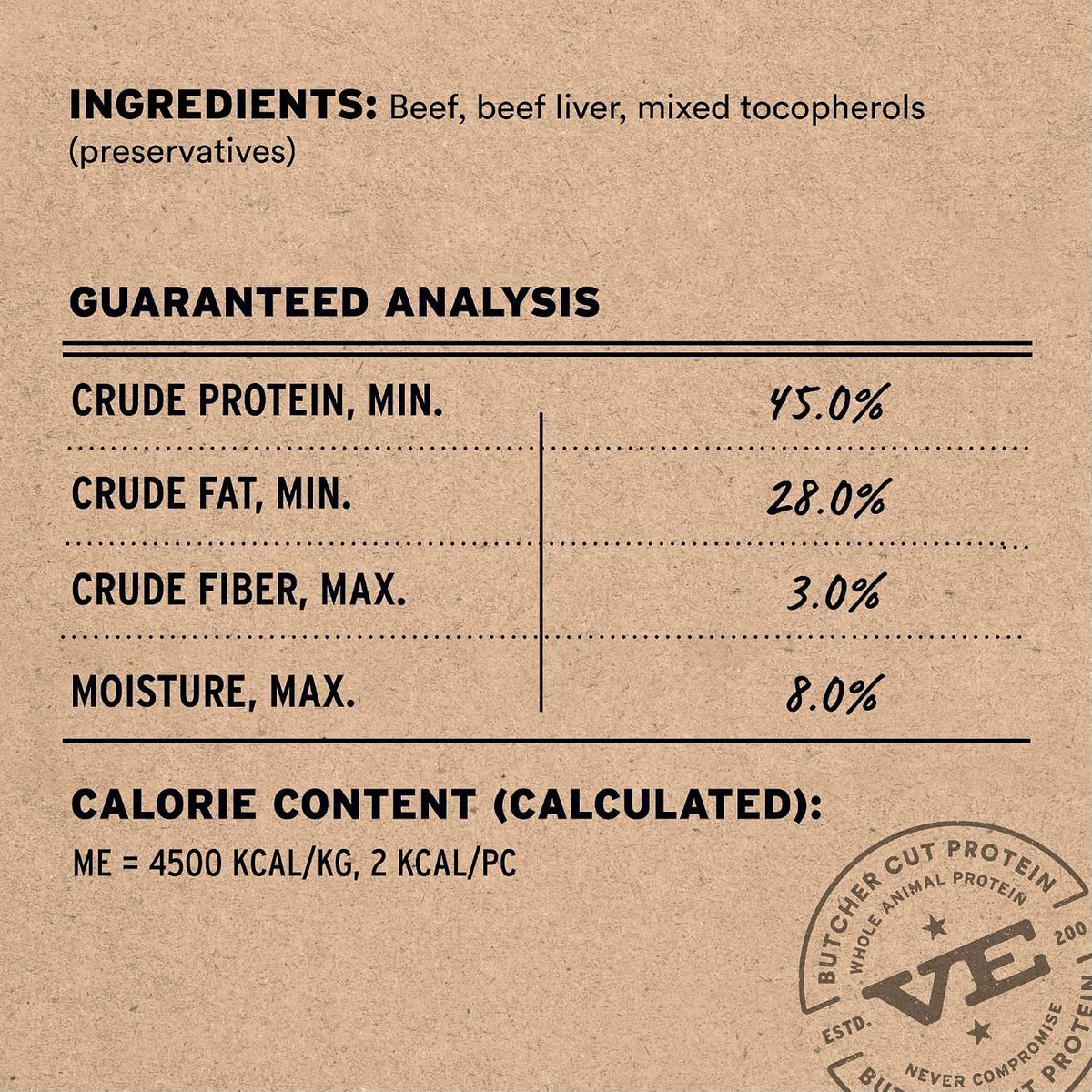 Freeze Dried Dog Treats, Rabbit Bites, 2 oz Bag