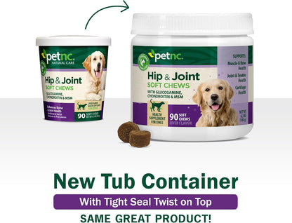 PetNC Natural Care Hip and Joint Soft Chews for Dogs, - 27591