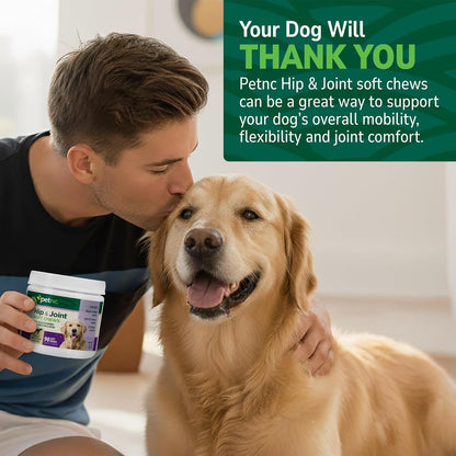 PetNC Natural Care Hip and Joint Soft Chews for Dogs, - 27591