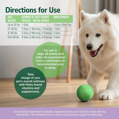 PetNC Natural Care Hip and Joint Soft Chews for Dogs, - 27591