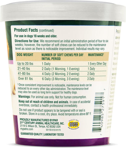 PetNC Natural Care Hip and Joint Soft Chews for Dogs, - 27591