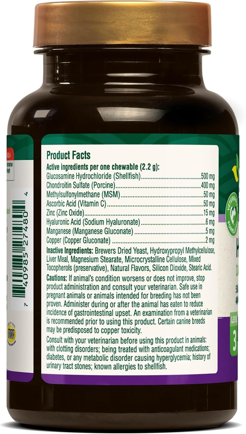 PetNC Natural Care Hip and Joint Soft Chews for Dogs, - 27591