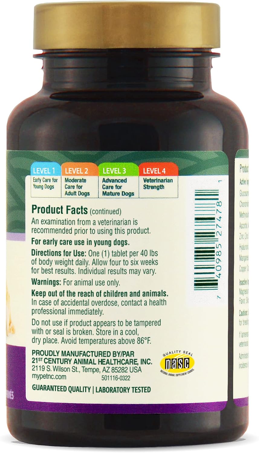 PetNC Natural Care Hip and Joint Soft Chews for Dogs, - 27591