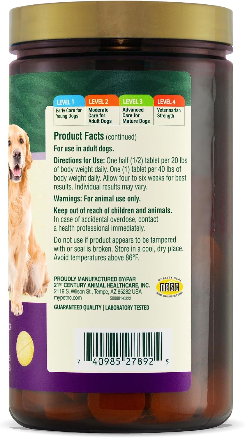 PetNC Natural Care Hip and Joint Soft Chews for Dogs, - 27591