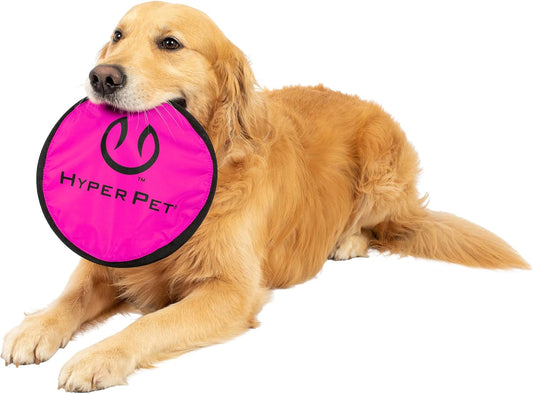 Flippy Flopper Flying Disc Dog Toy 9 Inch, Floats, Colors Vary