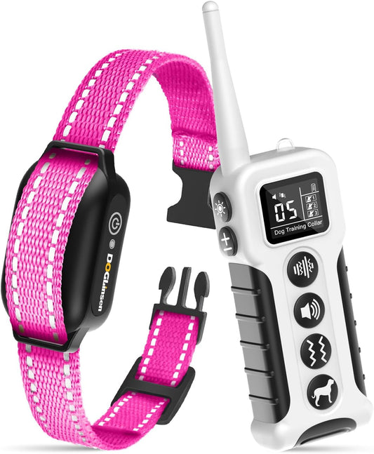 No Shock Dog Training Collar with Remote 3300ft Range