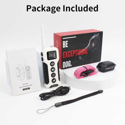 No Shock Dog Training Collar with Remote 3300ft Range