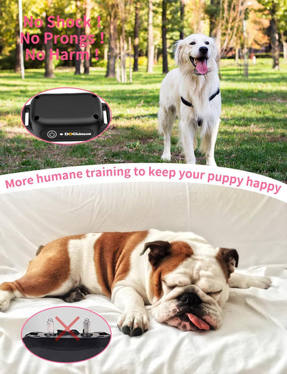 No Shock Dog Training Collar with Remote 3300ft Range