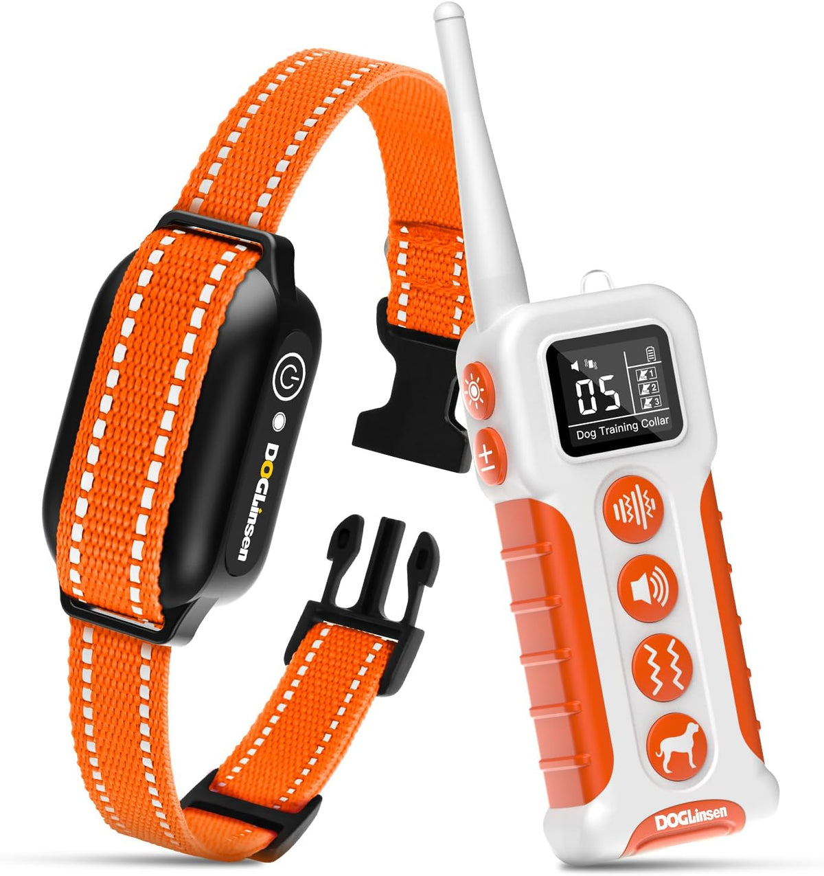 No Shock Dog Training Collar with Remote 3300ft Range