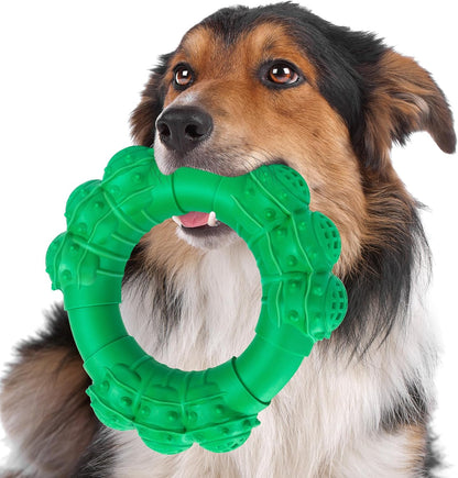 Indestructible Dog Chews - Super Duty Chew Toys for Aggressive Dogs, Puppy Teething Relief & Interactive Play