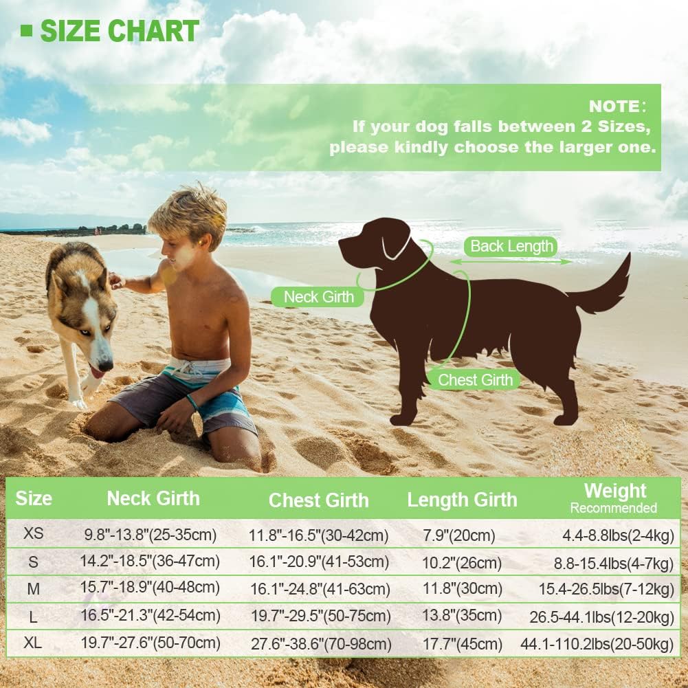 Dog Life Jacket Shark, Dog Life Vests for Small, Middle, Large Dogs with Rescue Handle Pet Flotation Vest Safety Lifesaver for Swimming Pool Beach Boating, (S,Pool Blue)