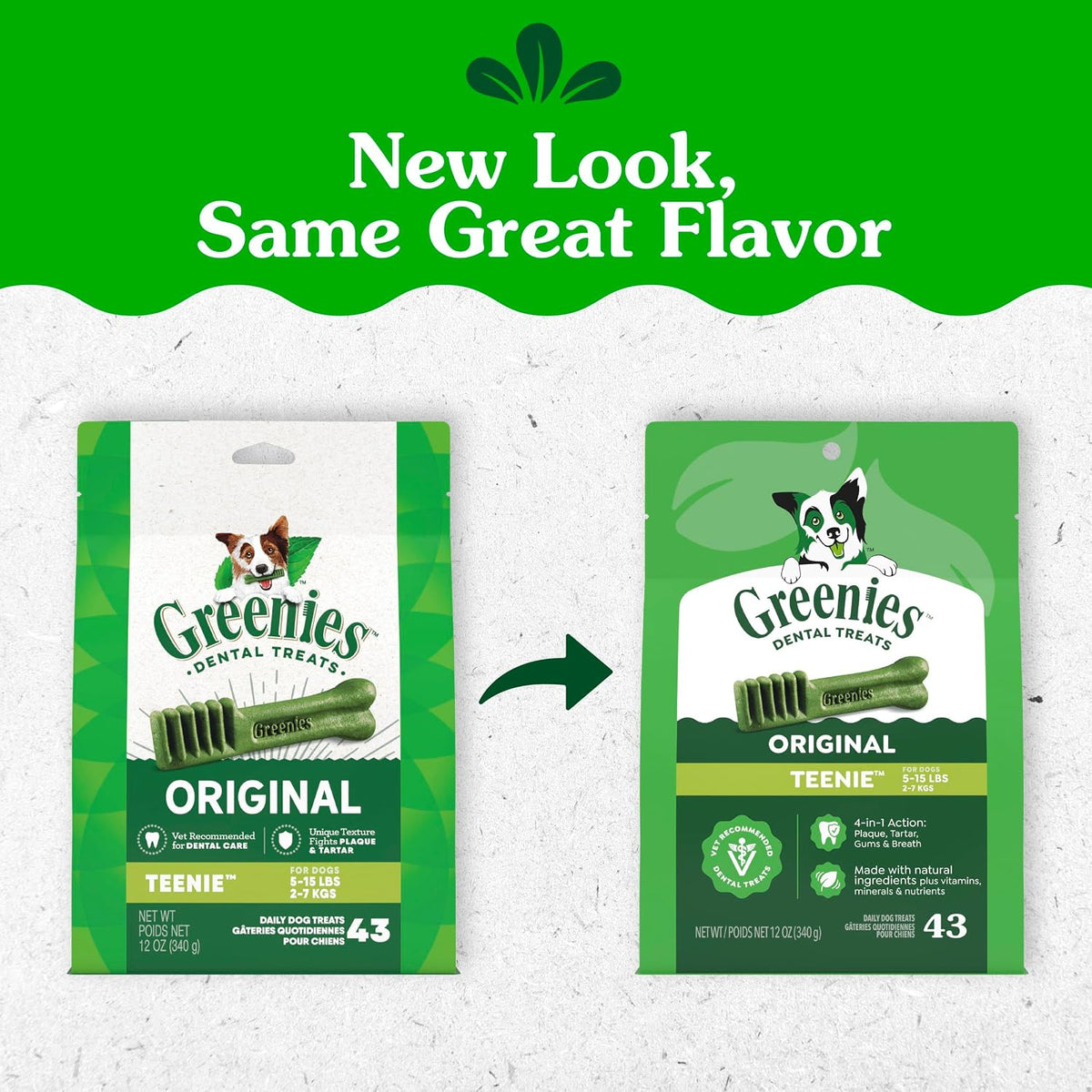 Teenie Original Natural Dental Dog Treats, Chicken